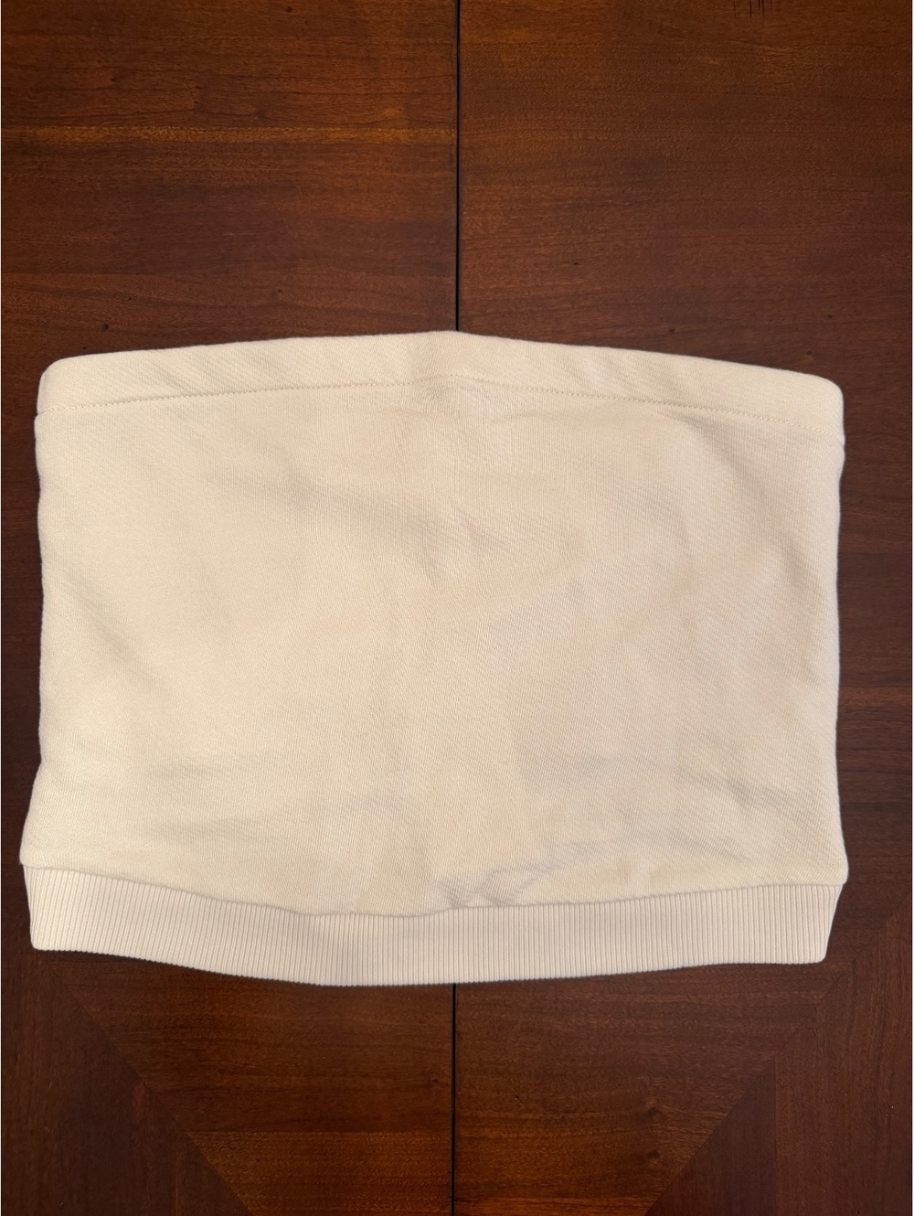 Universal Thread Cream White Tube Top Size Small